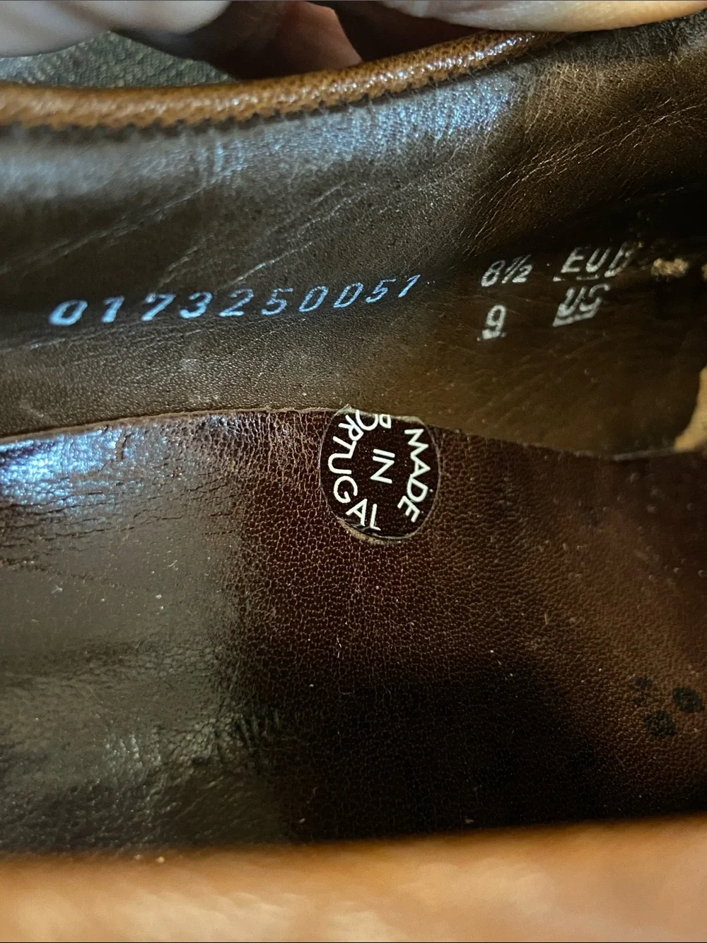 Mephisto Brown Leather Slip-On Comfort Loafers by Sz US 9 EUR 8.5 /30173255005